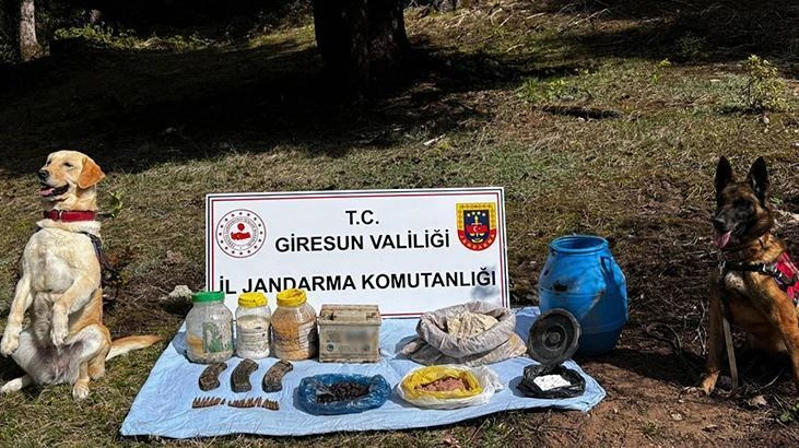 Giresun’da Terör Örgütüne Ait Sığınak Ele Geçirildi